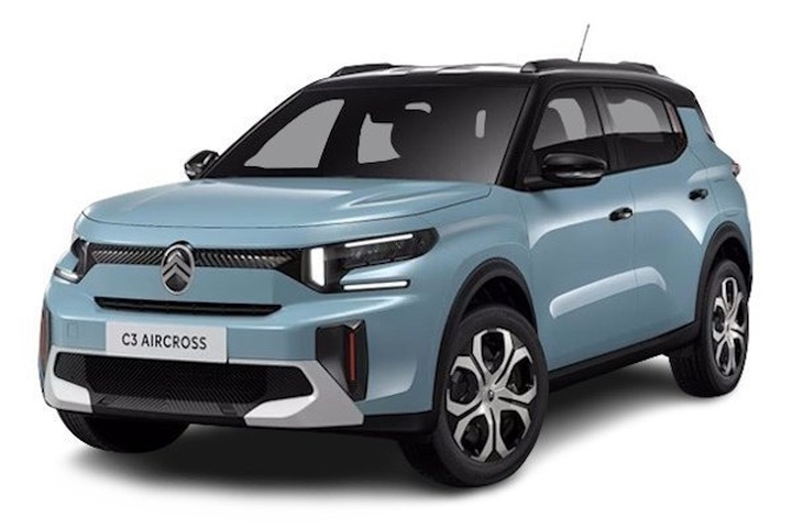 Citroën C3 Aircross CC24 — nadwozie samochodu do doboru bagażnika dachowego